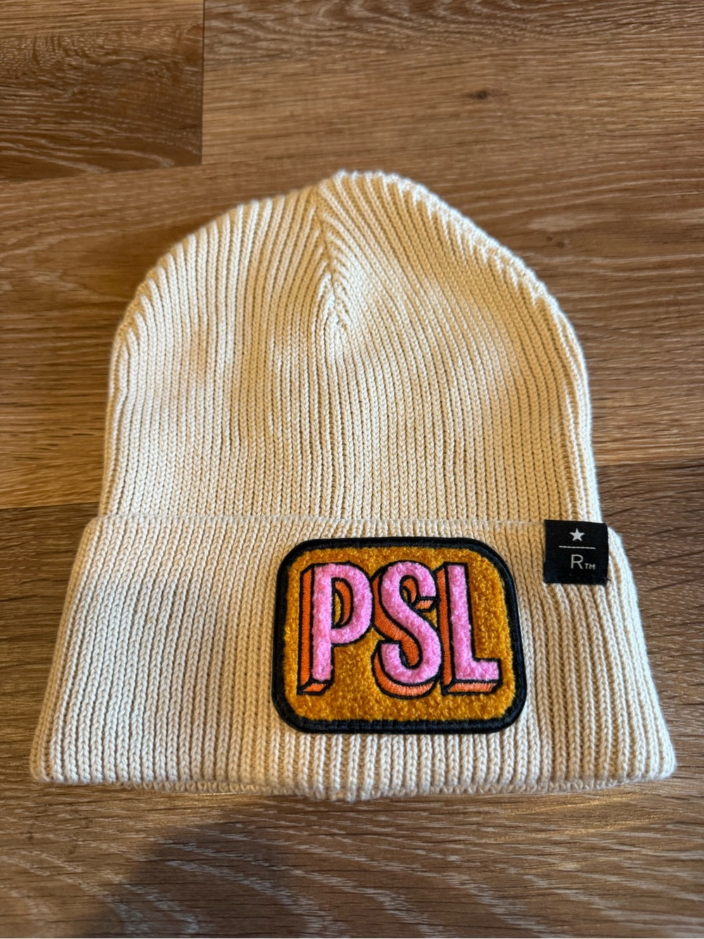 Starbucks Reserve Pumpkin Spice Latte Knit Beanie Hat